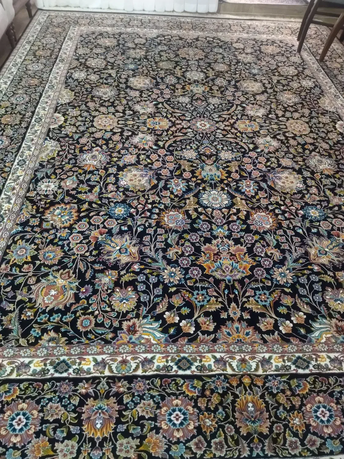 فرش|فرش|قزوین, |دیوار