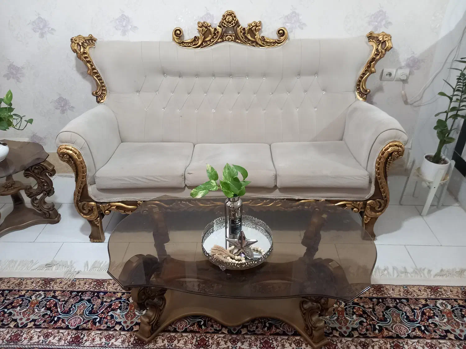مبل ۷ نفره|مبلمان خانگی و میز عسلی|کاشمر, |دیوار