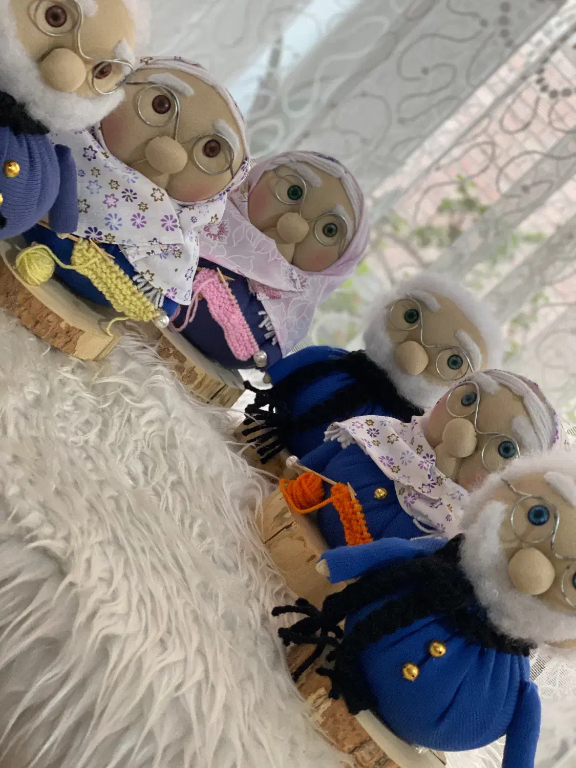 عروسک نن جون و اقا جون/ننه نقلی|اسباب‌بازی بچه|ارومیه, |دیوار