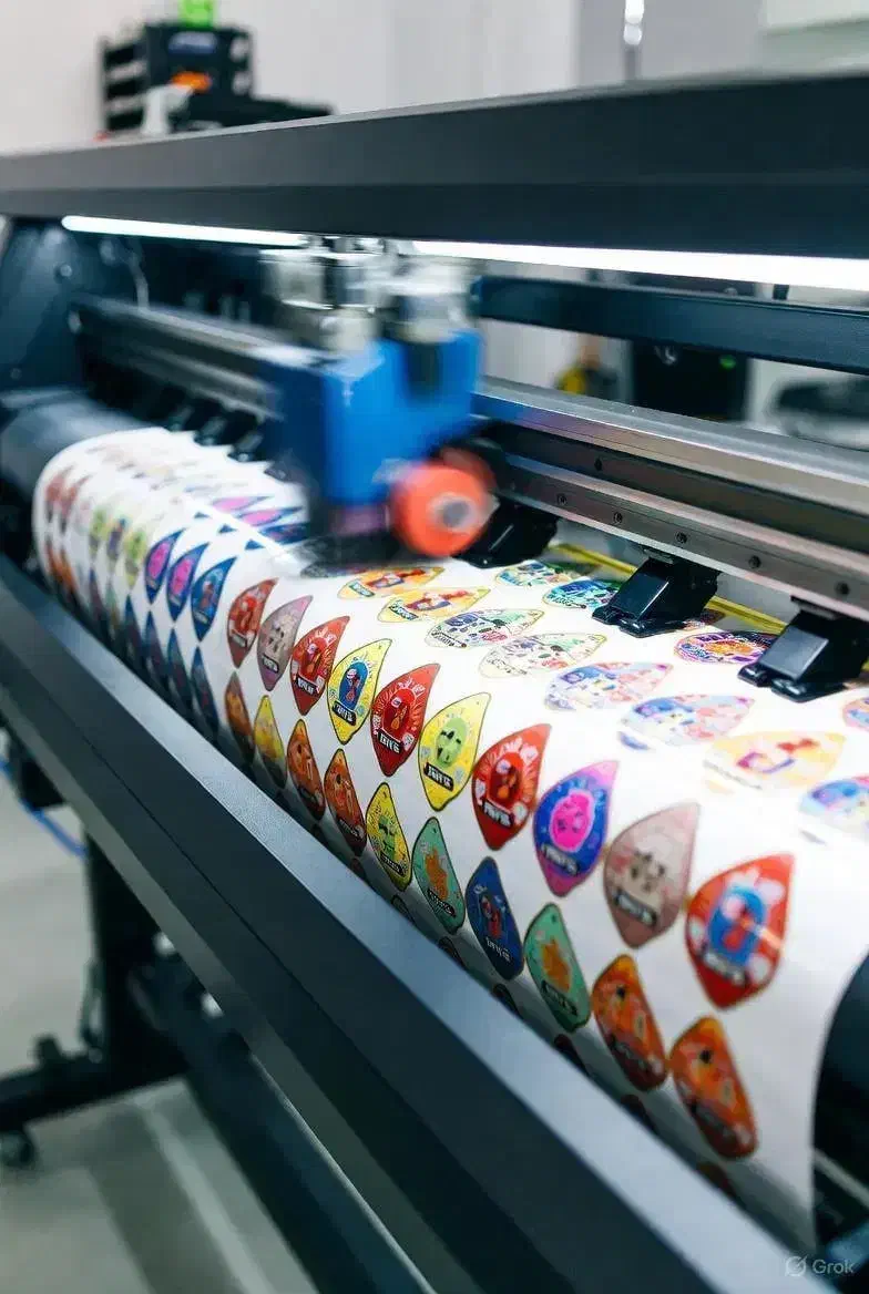 چاپ بنر و استیکر با بالاترین کیفیت مجموعه چاپ چشمک|خدمات پیشه و مهارت|قم, منبع آب|دیوار