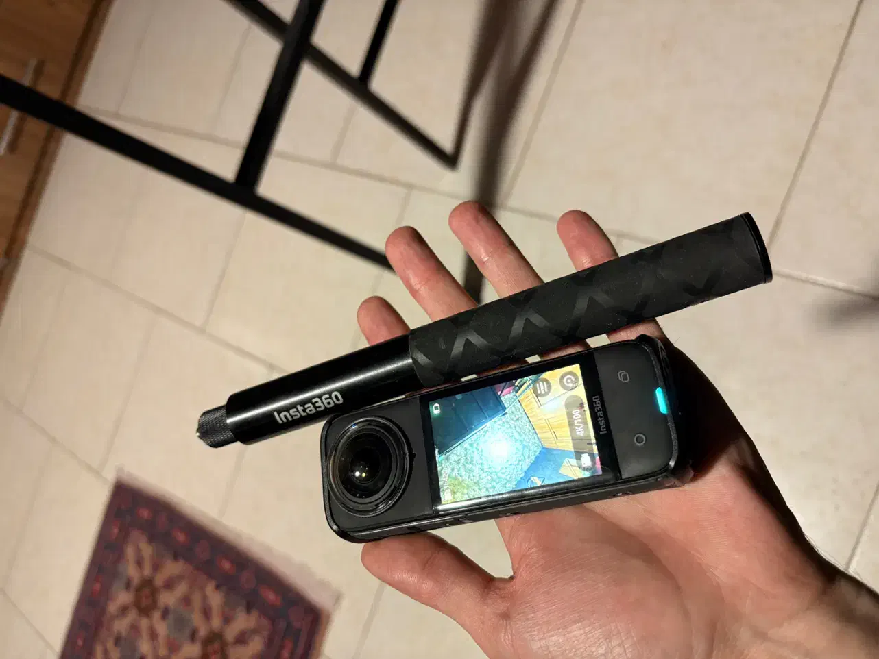 اینستا ۳۶۰ x4 insta 360 با لوازم|دوربین عکاسی و فیلم‌برداری|فردیس, قریشی|دیوار