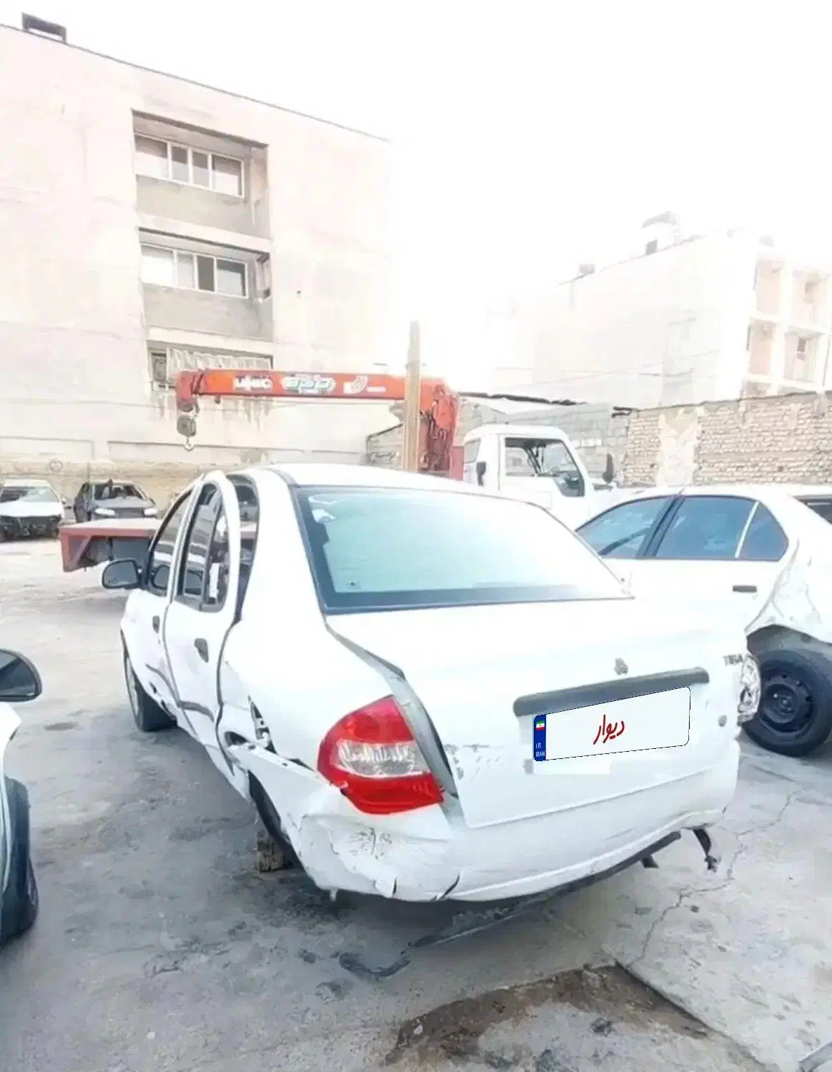 تصادفی تیبا مدل۹۷|خودرو سواری و وانت|ماکو, |دیوار