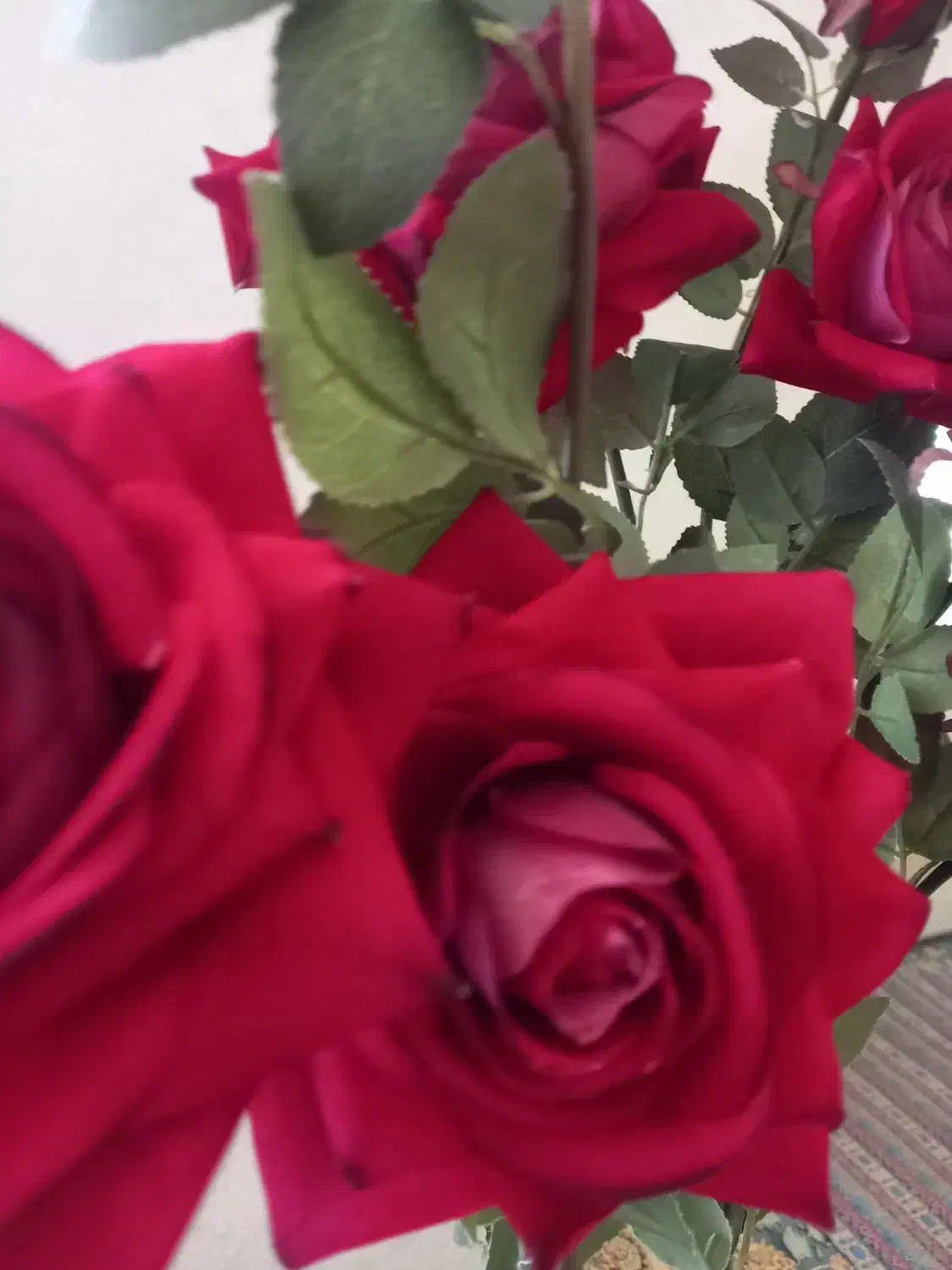 رز سه گل|گل مصنوعی|نهاوند, |دیوار