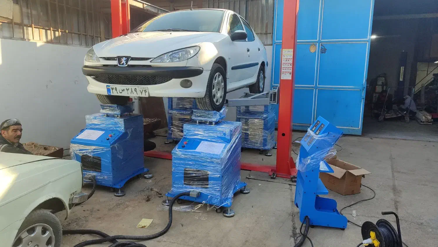 دستگاه تست تعلیق چاله چوله جلوبندی|ماشین‌آلات صنعتی|مشهد, رباط طرق|دیوار