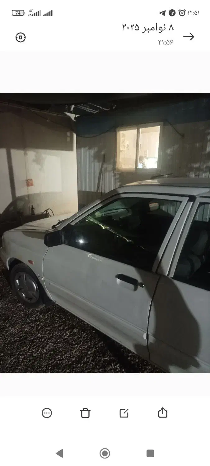 پراید111سفید مدل 93|خودرو سواری و وانت|دزفول, |دیوار