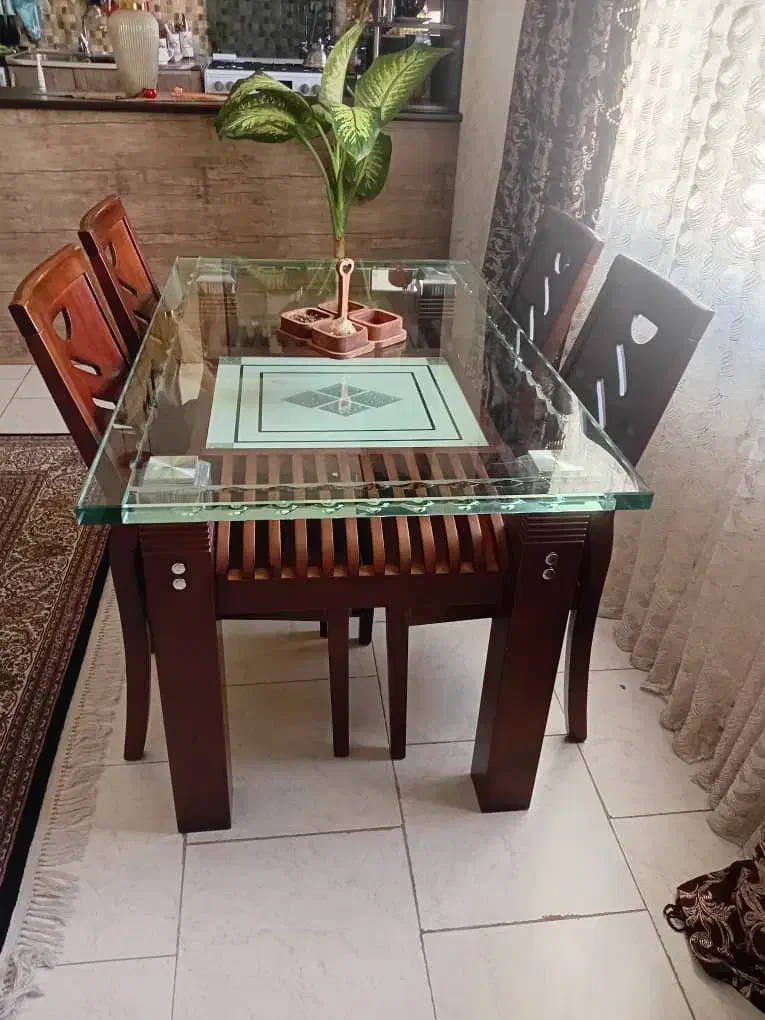 میز ناهار خوری|میز و صندلی غذاخوری|محمدیه-قزوین, |دیوار