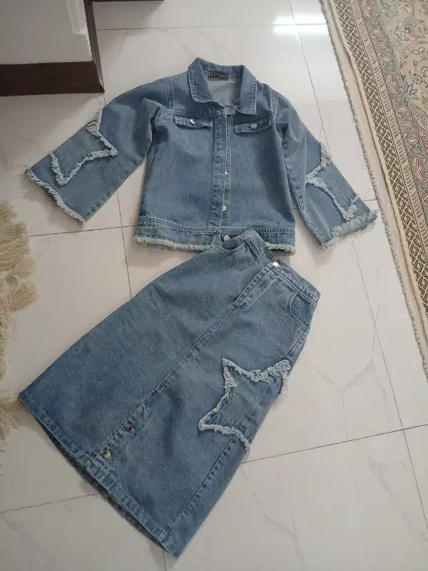 کت و دامن لی دخترانه|کفش و لباس بچه|قم, انسجام|دیوار