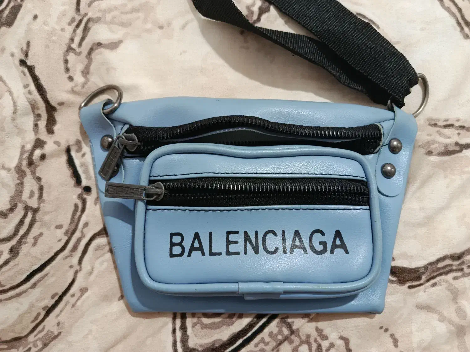 کیف کمری بالنسیگا رنگ آبی|کیف، کفش، کمربند|تبریز, |دیوار