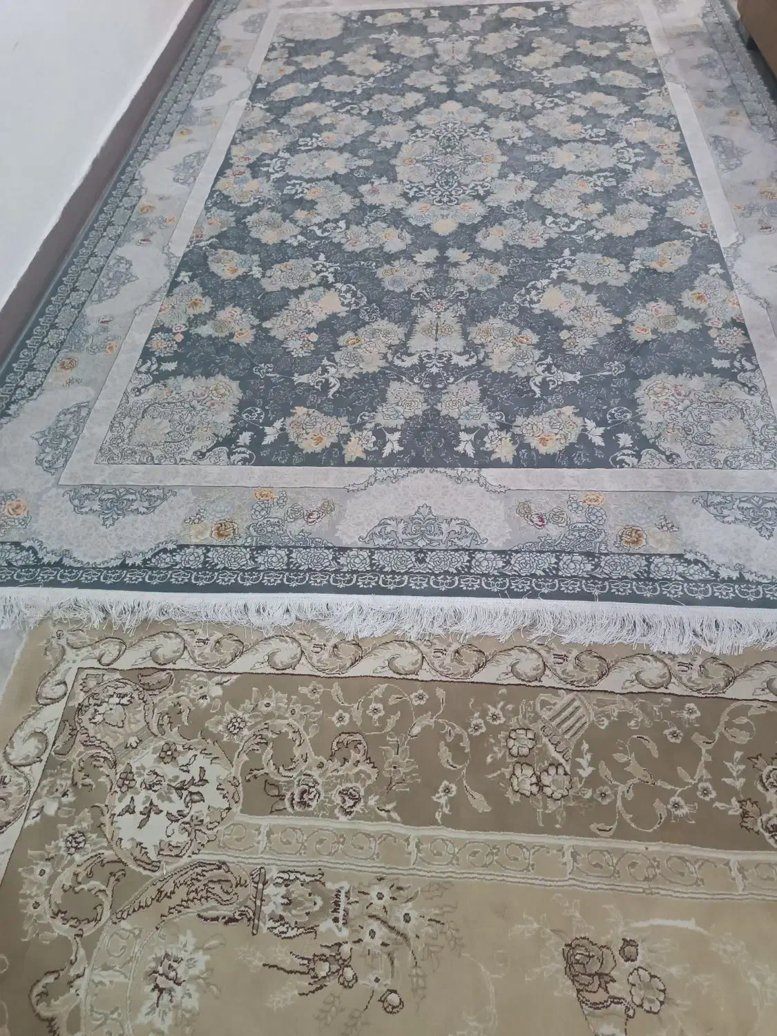 فرش شش متری شسته شده .در حد نو|فرش|کیش, |دیوار