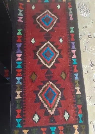 گلیم دست بافت|گلیم، جاجیم، گبه|ماهنشان, |دیوار