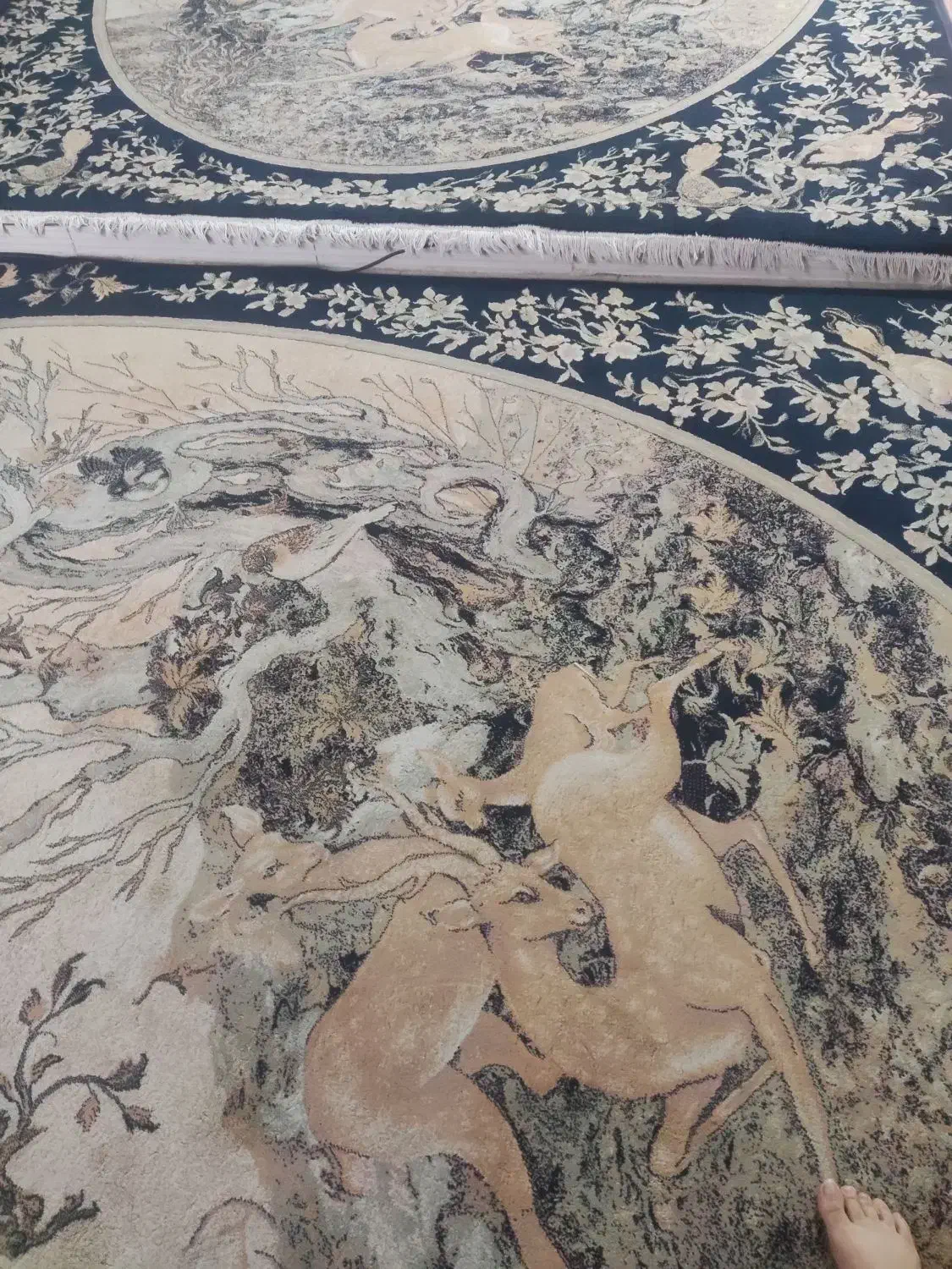 قالی ماشینی|فرش|سیرجان, |دیوار