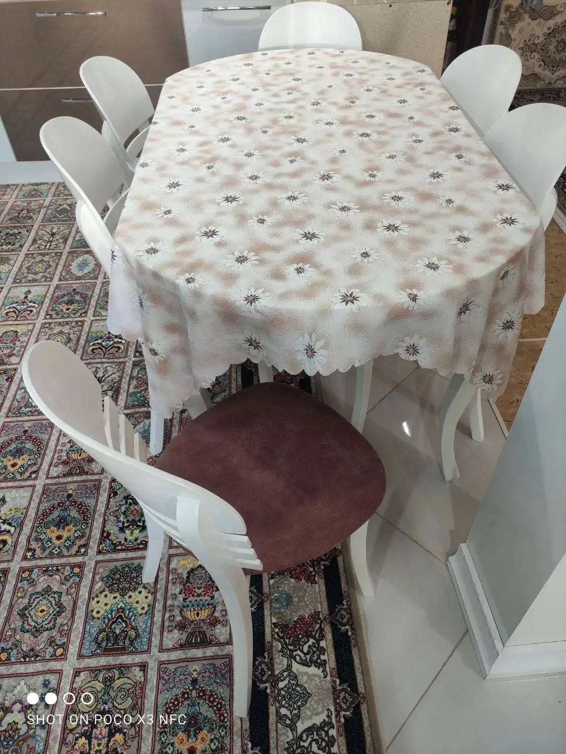 میز نهار خوری 6 نفره|میز و صندلی غذاخوری|کامیاران, |دیوار