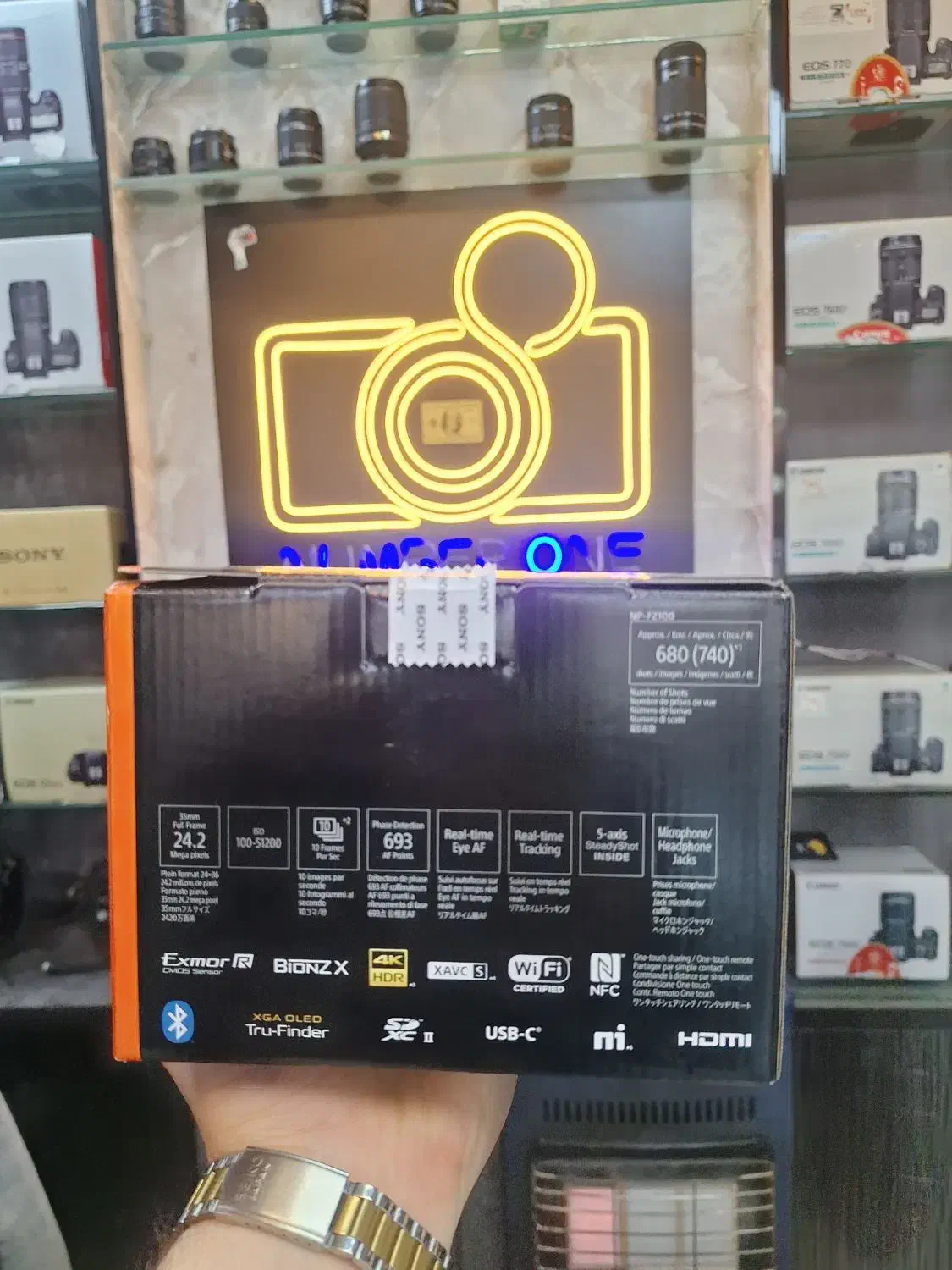 دوربین سونی آلفا a7c سیلور آکبند|دوربین عکاسی و فیلم‌برداری|تهران, پامنار|دیوار