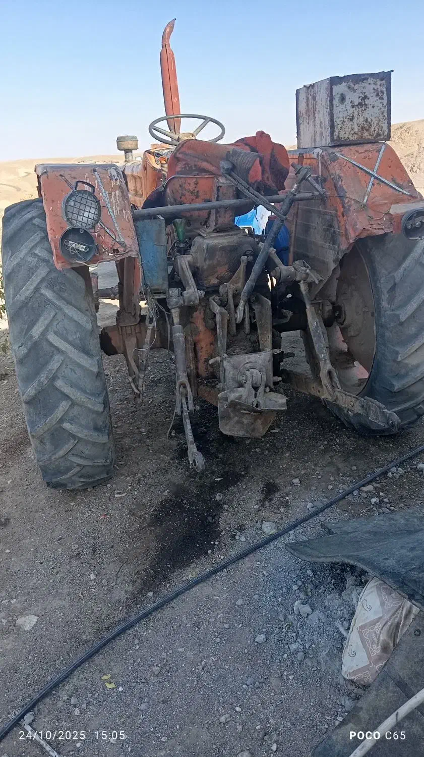 تراکتور رمانی با گاو اهن رومانی|خودرو سنگین|خرقان, |دیوار