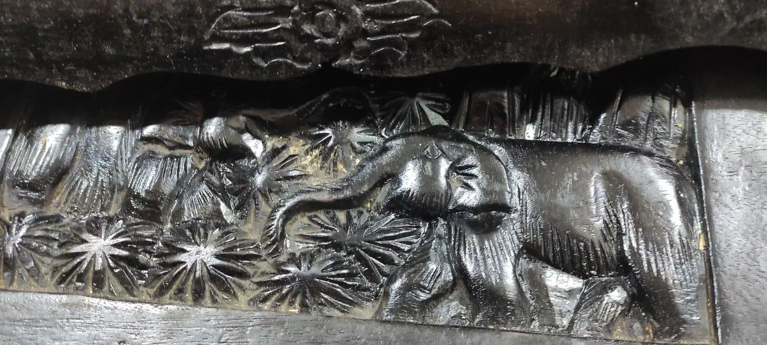 میزعسلی سه تایی منبت کاردست تایلندی قدیمی|مبلمان خانگی و میز عسلی|شیراز, ابیوردی|دیوار