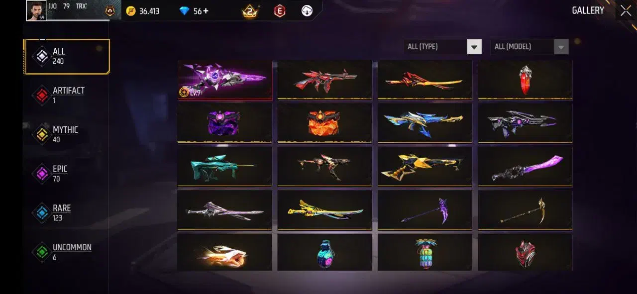 اکانت فری فایر|کنسول، بازی ویدئویی و آنلاین|کهنوج, |دیوار