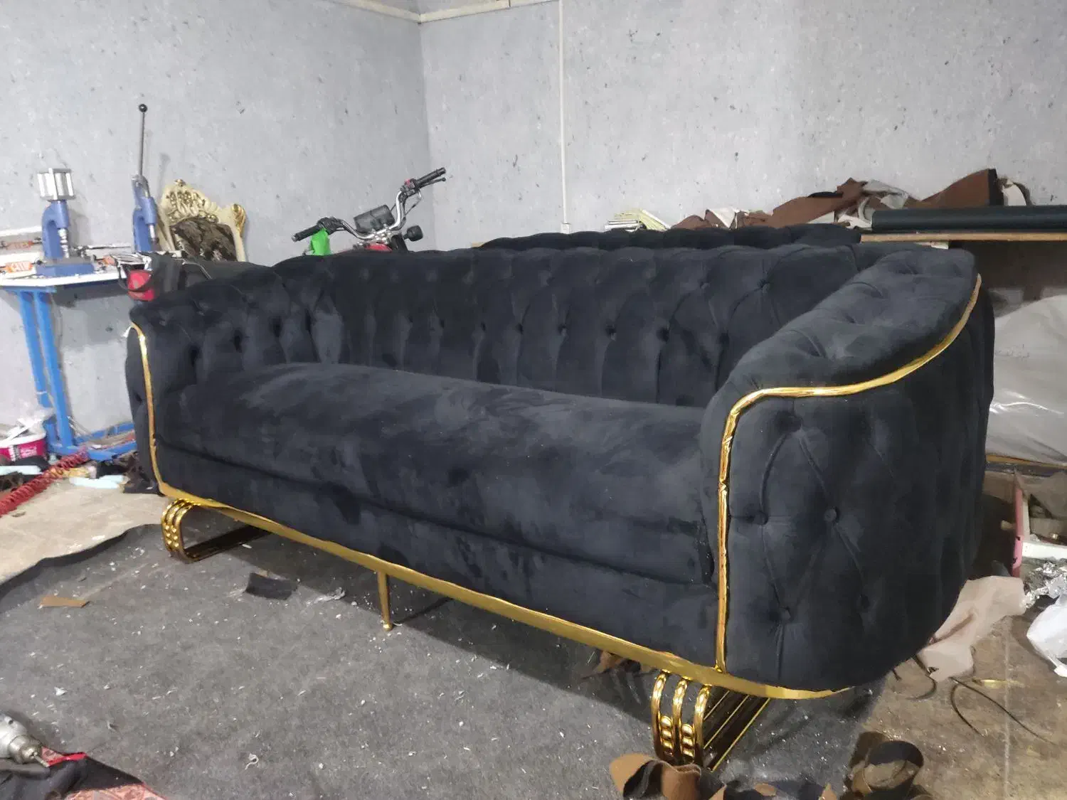 مبل چستر راحتی هشت نفره|مبلمان خانگی و میز عسلی|زاهدان, |دیوار