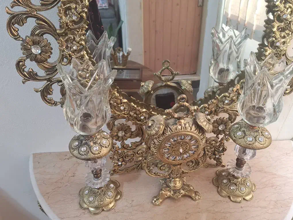 آیینه شمعدان. میز.ساعت .|بوفه، ویترین، کنسول|تهران, آشتیانی|دیوار