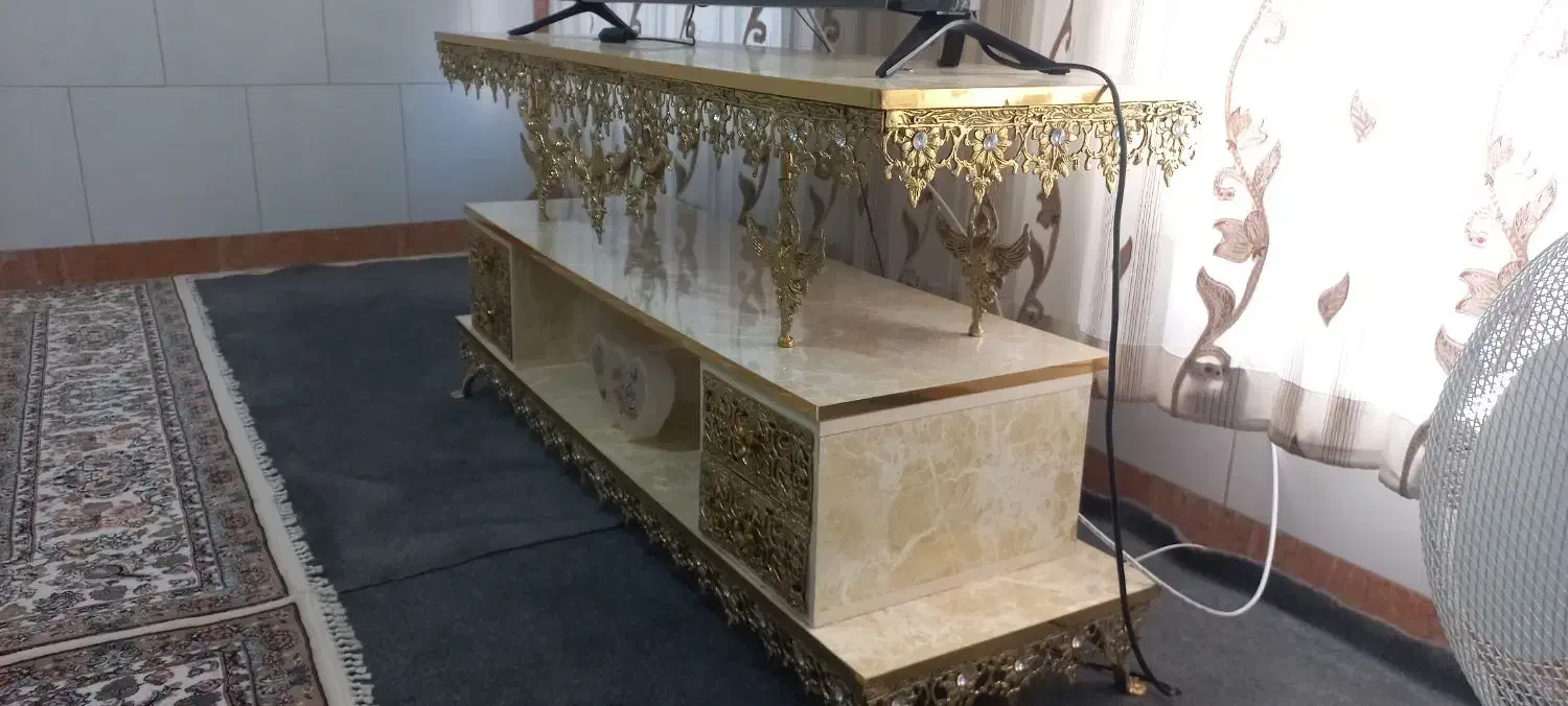 زیرتلویزیون برنجه نو|میز تلویزیون|بیجار, |دیوار