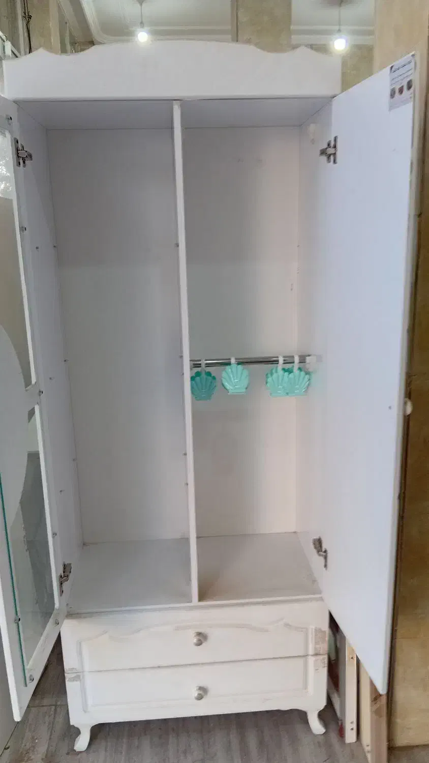 کمد لباسی دو کشو بچه|جاکفشی، کمد، دراور|اقلید, |دیوار