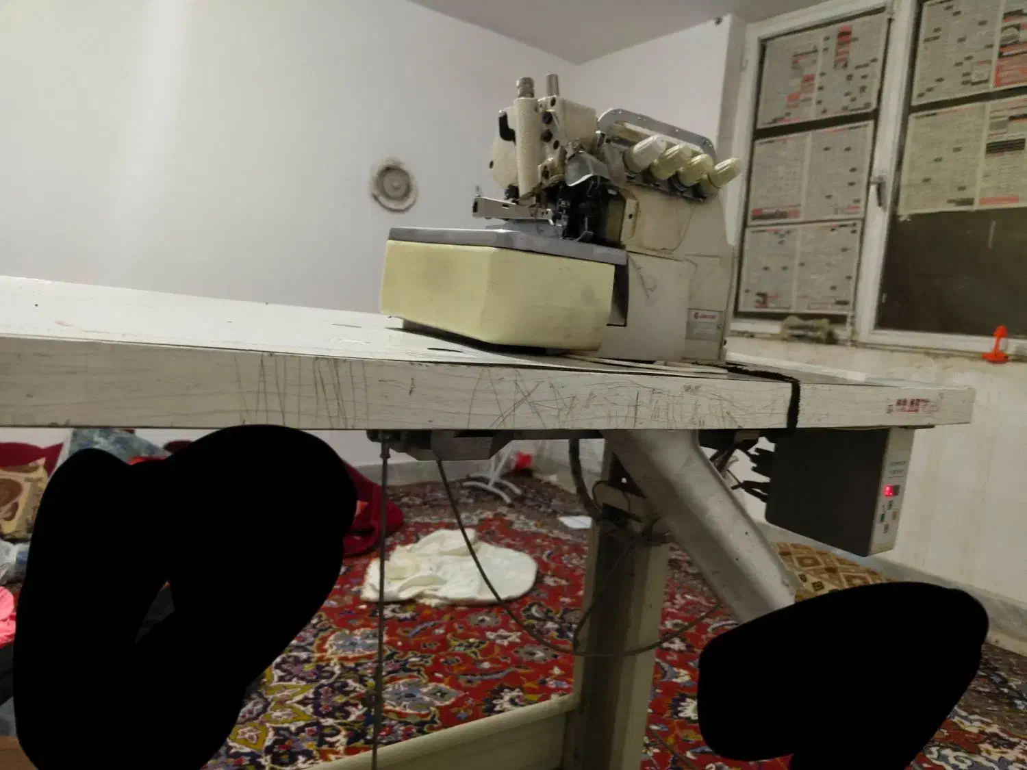 سردوز چهارنخ صنعتی جاگوار سفید|چرخ خیاطی و ریسندگی|سبزوار, امیر کبیر|دیوار