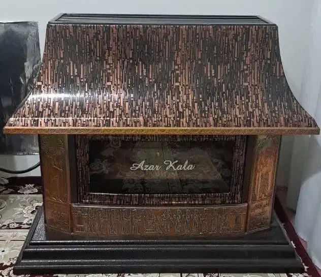 بخاری گازی شومینه ای|بخاری، هیتر، شومینه|مبارکه, |دیوار