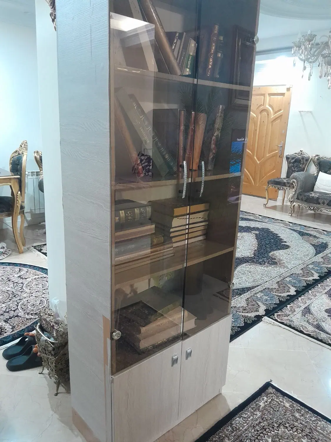 کتابخانه بزرگ و جادار|کتابخانه، شلف، قفسههای دیواری|تهران, فردوس|دیوار