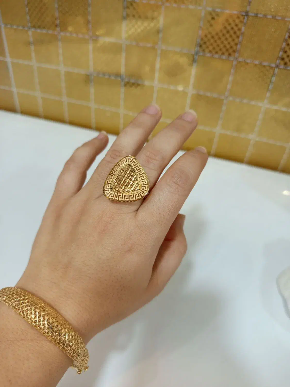 ست دستبند و انگشتر|جواهرات|برازجان, |دیوار