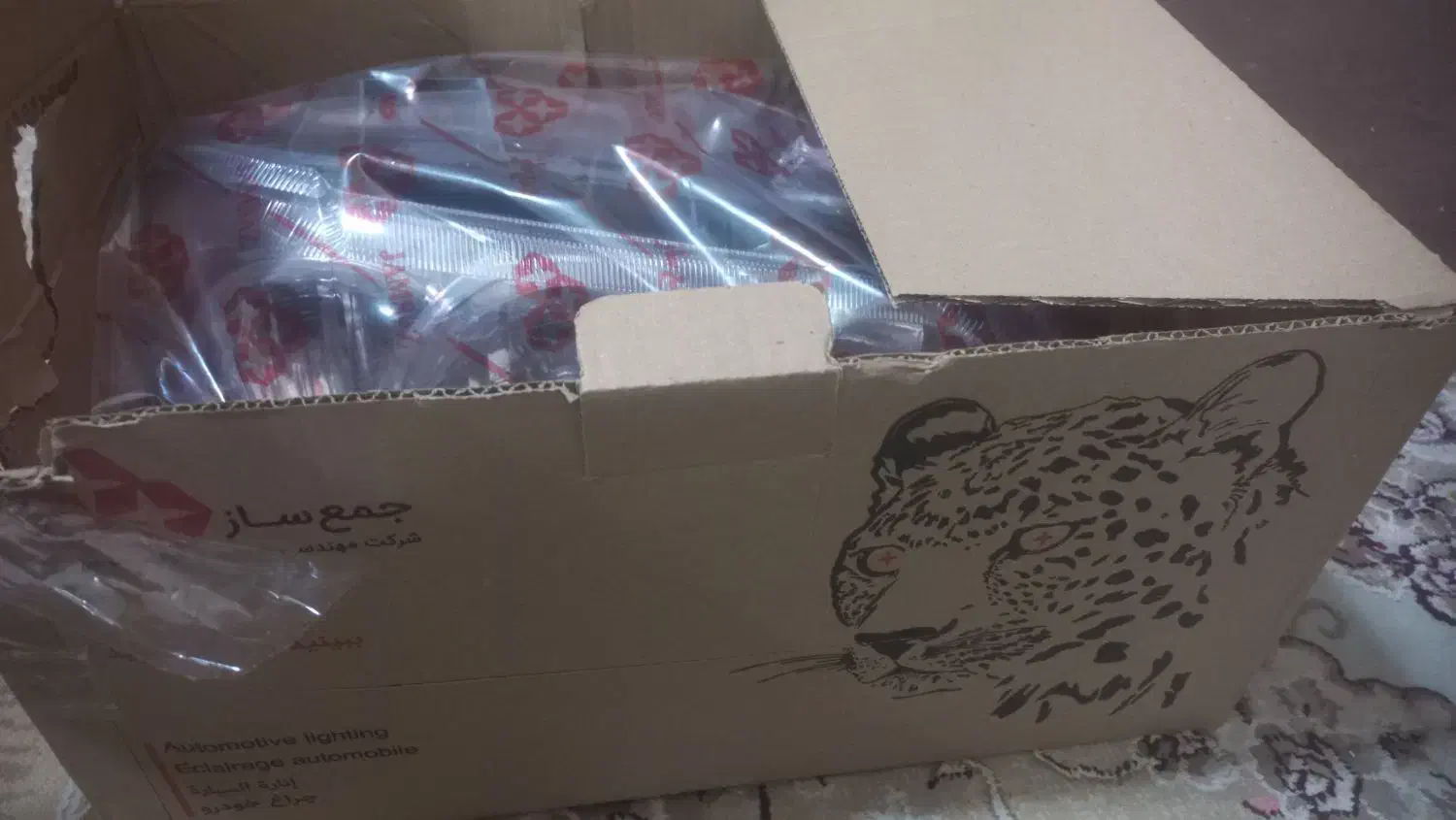 چراغ جلو ۱۱۱ سمت شاگرد|لامپ و چراغ|اهواز, آسیاباد|دیوار