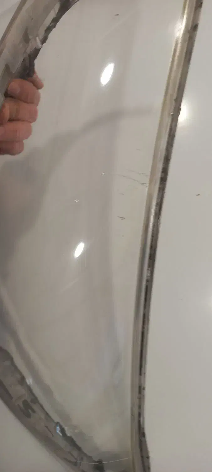 طلق چراغ جلو اکسنت ۲۰۱۵ فبریک سمت راننده|قطعات یدکی و لوازم جانبی|کیش, |دیوار