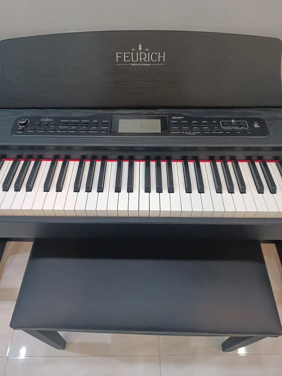 فروش پیانو دیجیتال برند feurich|پیانو، کیبورد، آکاردئون|فردیس, فردیس|دیوار