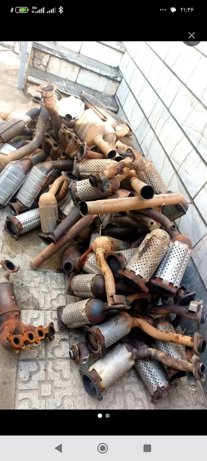 انواع کاتالیزور سبک سنگین|قطعات یدکی و لوازم جانبی|اهواز, شریعتی جنوبی|دیوار