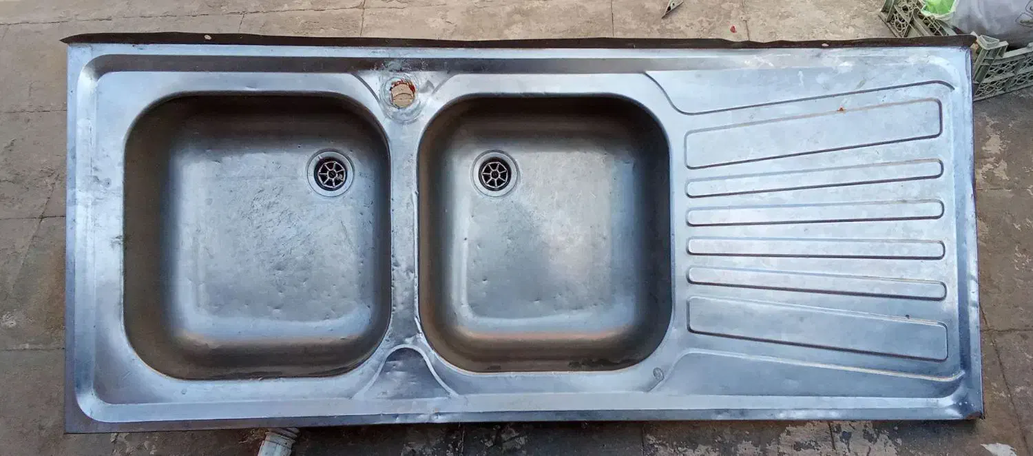 سینک ظرفشویی دوقلو|مصالح و تجهیزات ساختمان|سبزوار, جهاد کشاورزی|دیوار