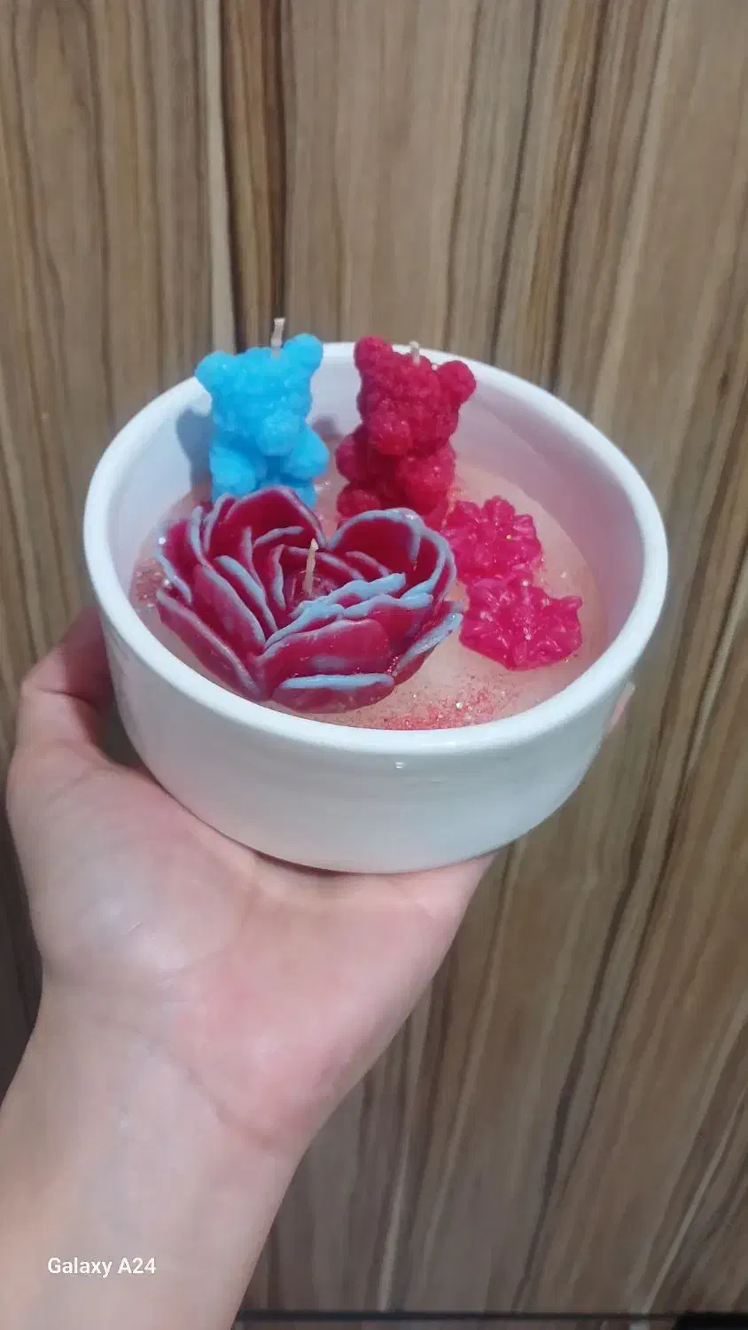 شات شمع|صنایع دستی و سایر لوازم تزئینی|رشت, پاره بیجار|دیوار