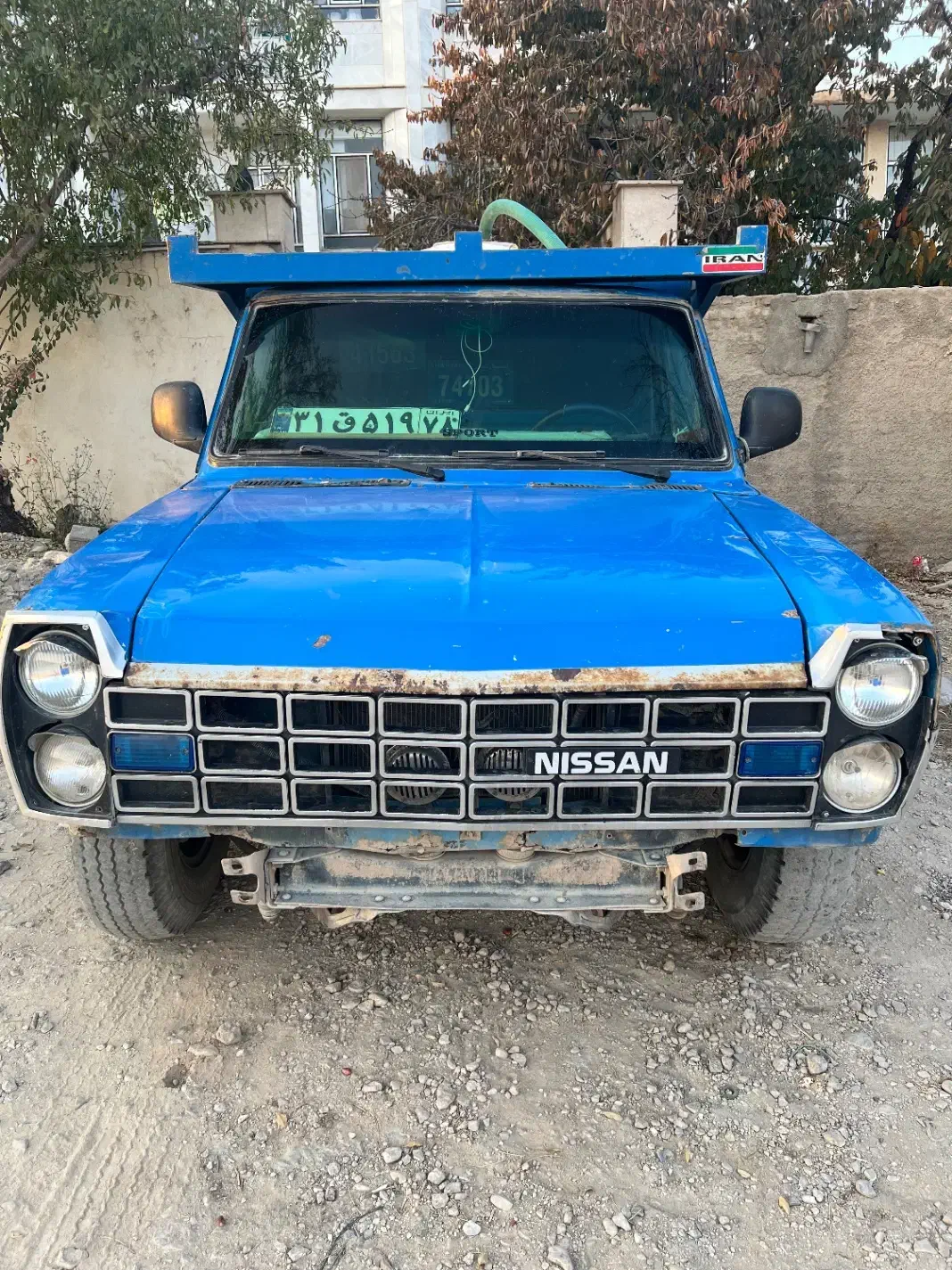 نیسان آبی ۷۴ بنزینی  فنی سالم  فیروزکوه|خودرو سواری و وانت|فیروزکوه, |دیوار