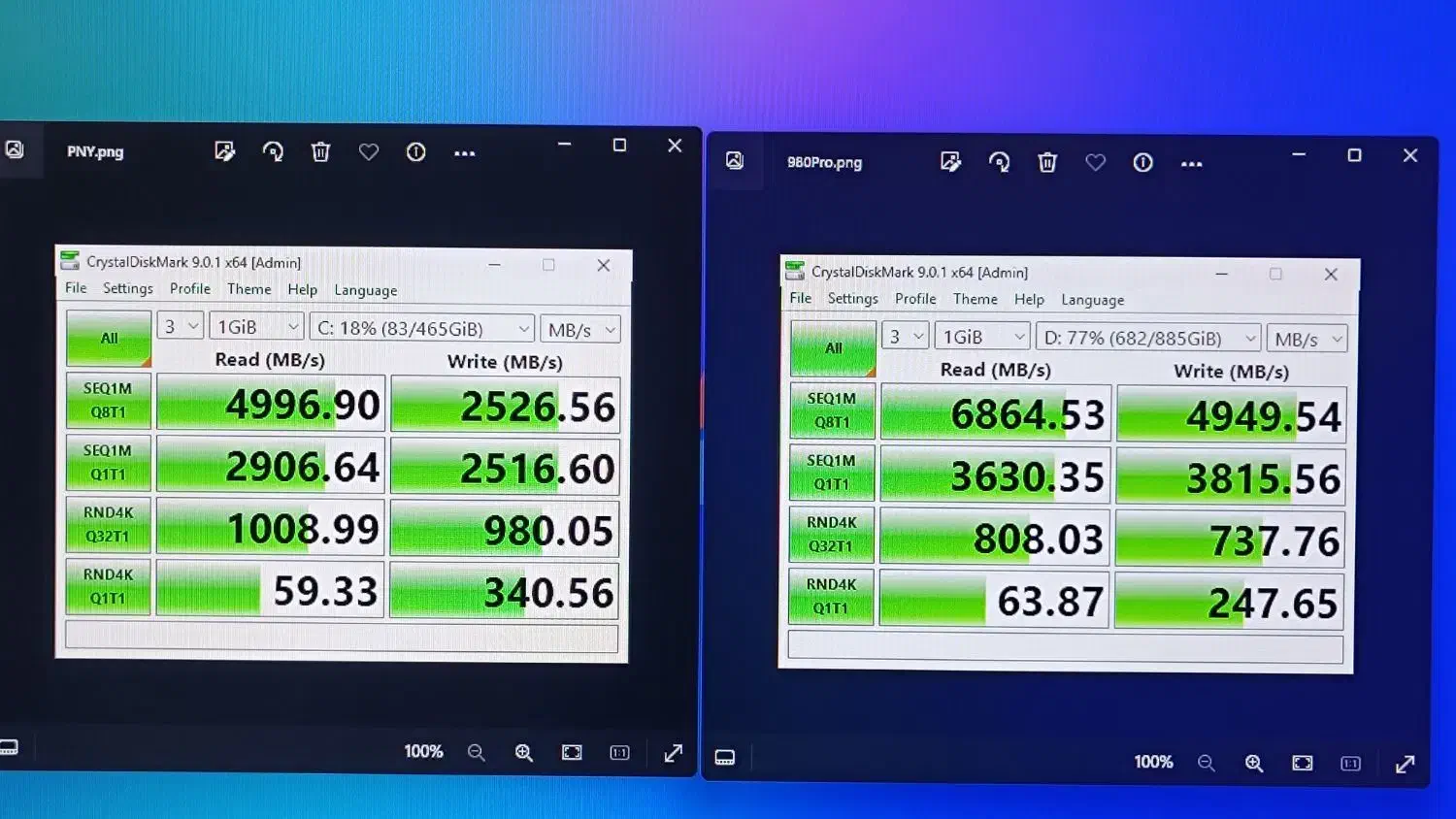 NVME 980Pro 1TB + NVME 500GB GenX4 وتعدادی هاردHDD|قطعات و لوازم جانبی رایانه|مشهد, توس (بلوار توس)|دیوار