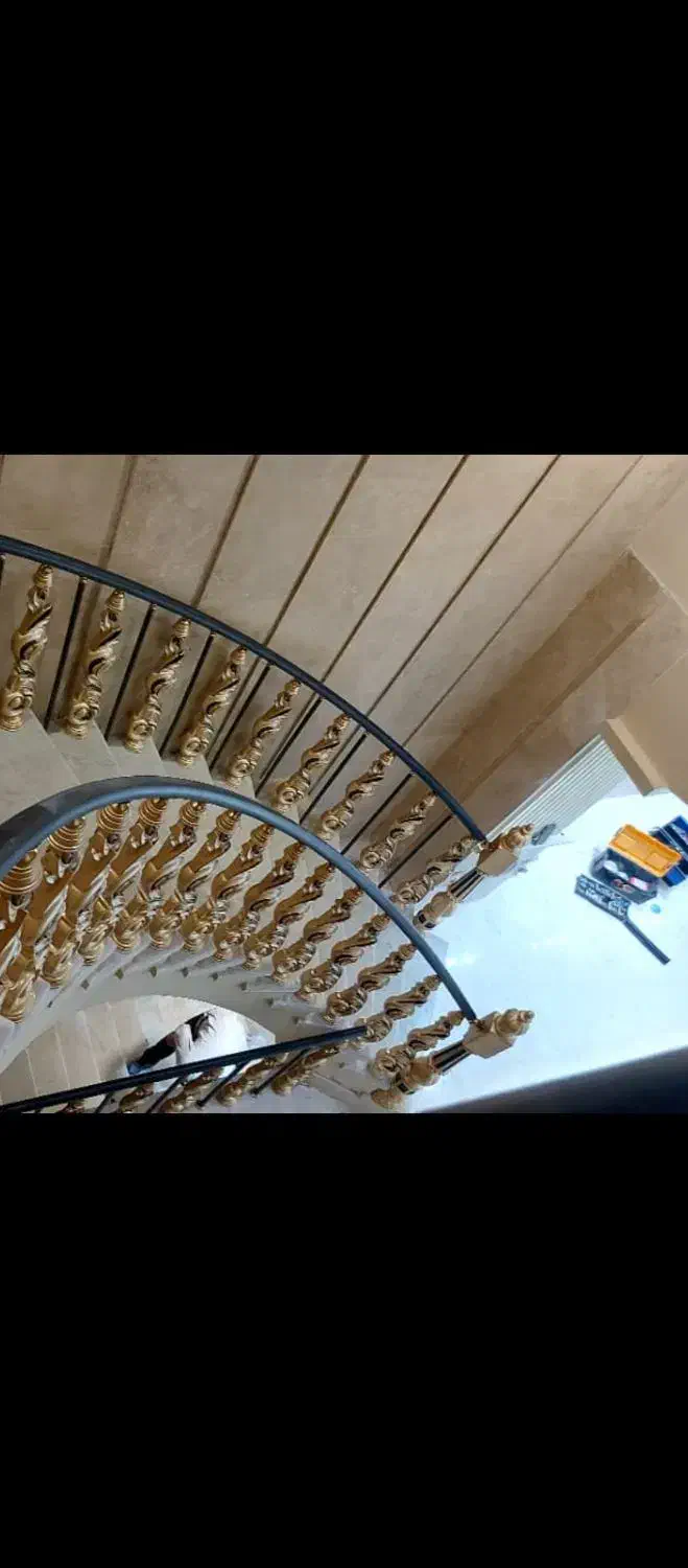 نرده راهپله استیل پلکسی و|مصالح و تجهیزات ساختمان|الشتر, |دیوار