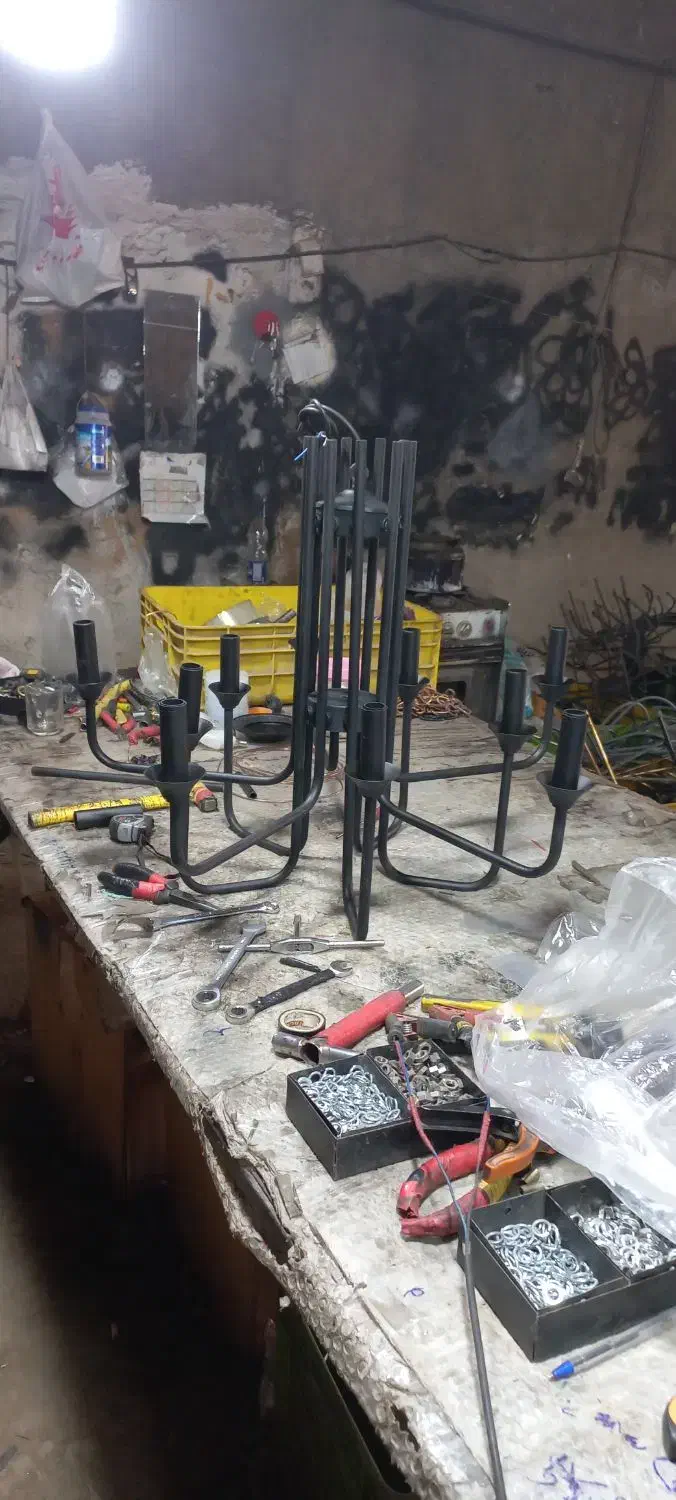 لوستر|لوستر و چراغ آویز|پاکدشت, خاتون آباد|دیوار