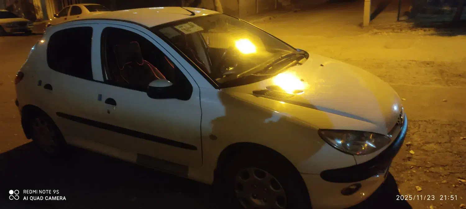 ۲۰۶ تیپ ۳ در حد خشک|خودرو سواری و وانت|الیگودرز, |دیوار