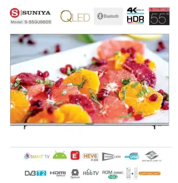 تلویزیون هوشمند سونیا 55اینچ کیولد مدل 9600|تلویزیون و پروژکتور|کرج, حصارک پایین|دیوار