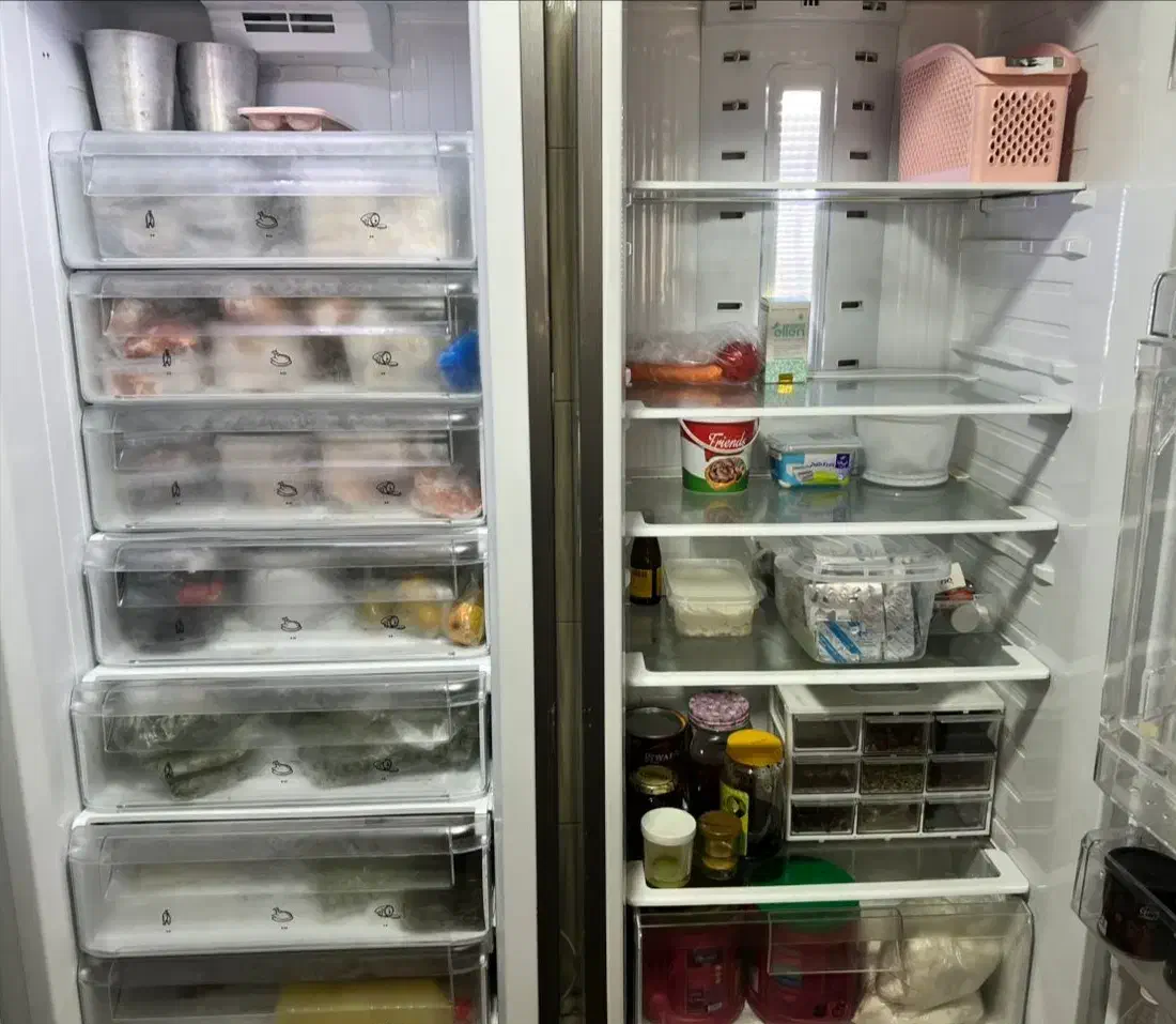 فروش یخچال دوقلو الکترو استیل|یخچال و فریزر|یزد, |دیوار