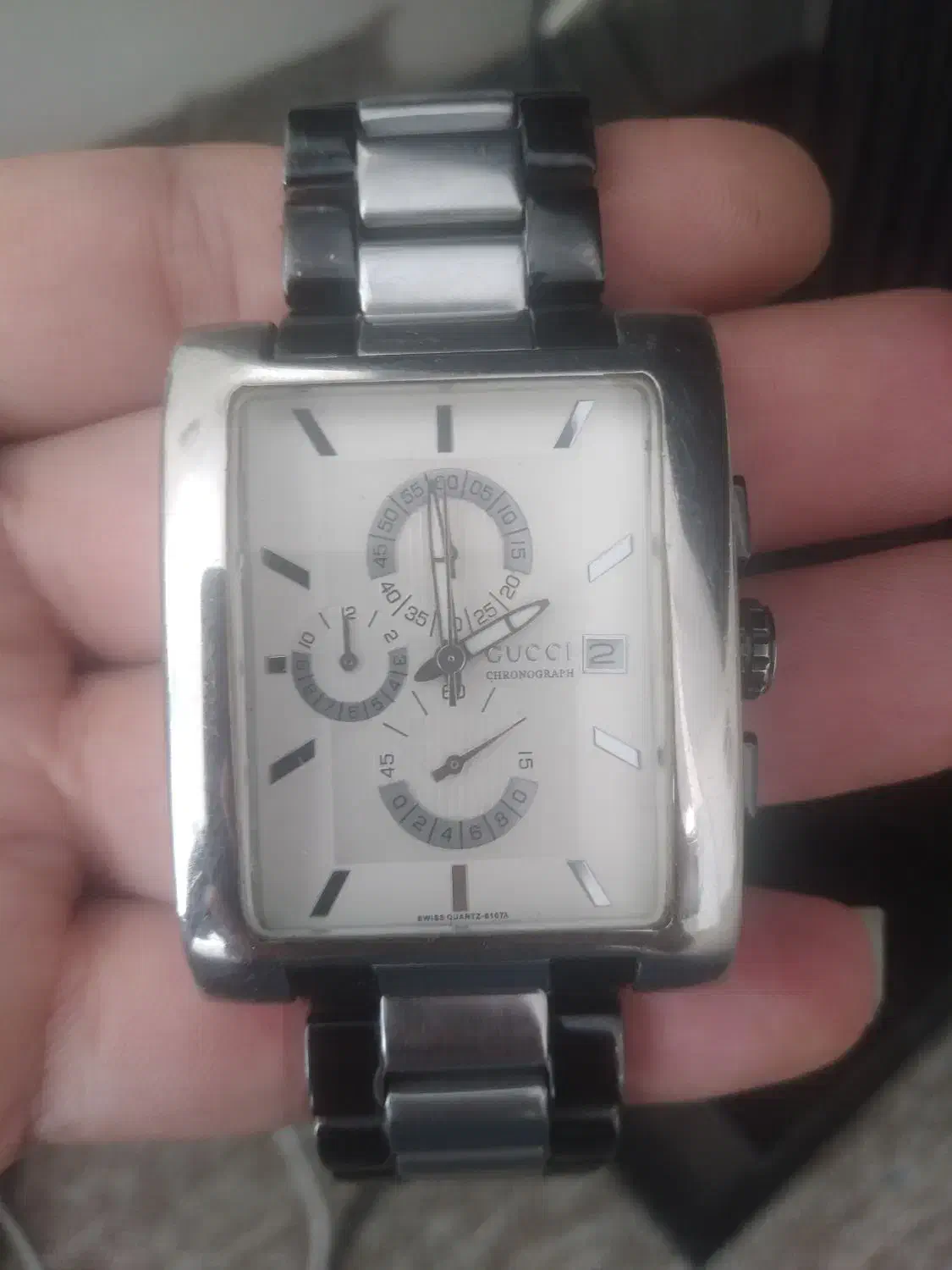 ساعت گوچی سوئیسی اصل،سه موتور فعال،کارکرده.|ساعت|کرج, چمران|دیوار