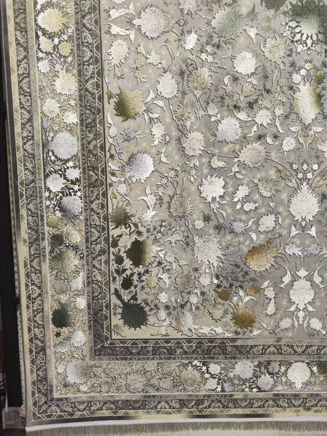 فرش۹متری طلاکوب/۱۲۰۰شانه/ کالکشن موکا موجود|فرش|نهاوند, |دیوار