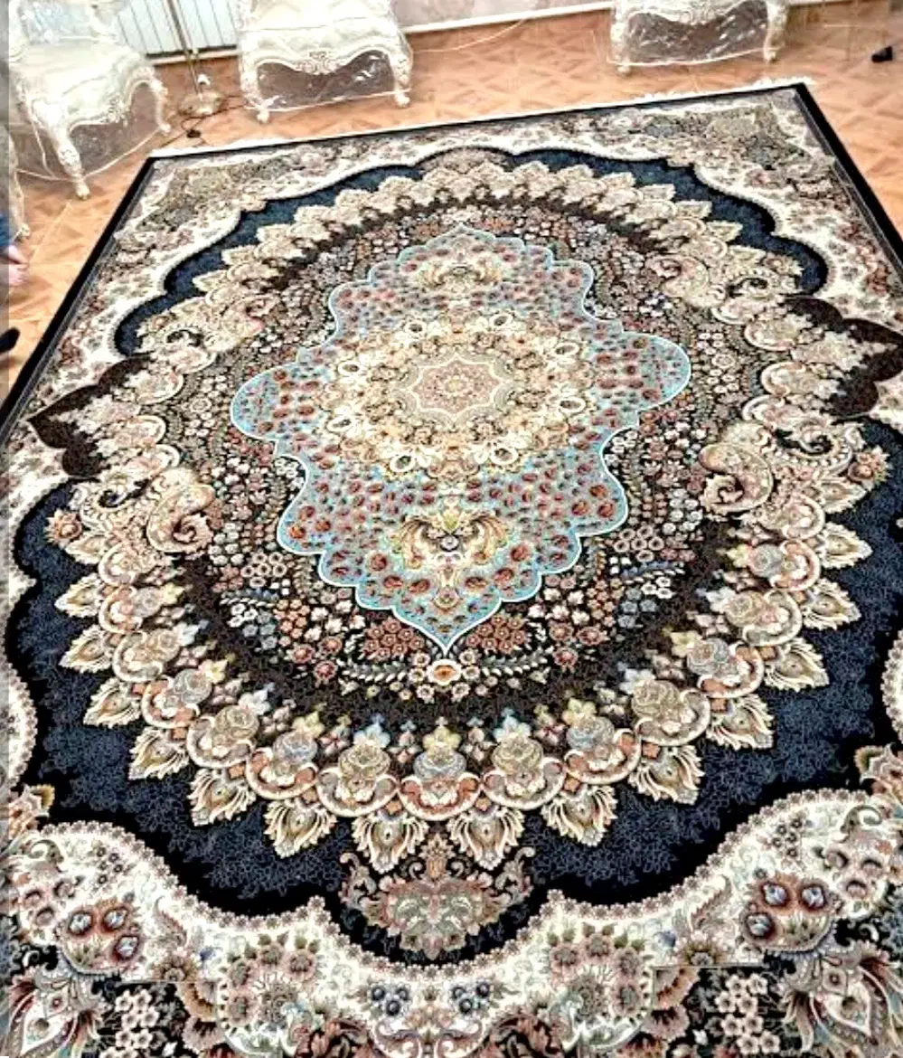 ۲ عدد فرش ۹ متری ارکیده (نو)|فرش|ری, عباسآباد|دیوار