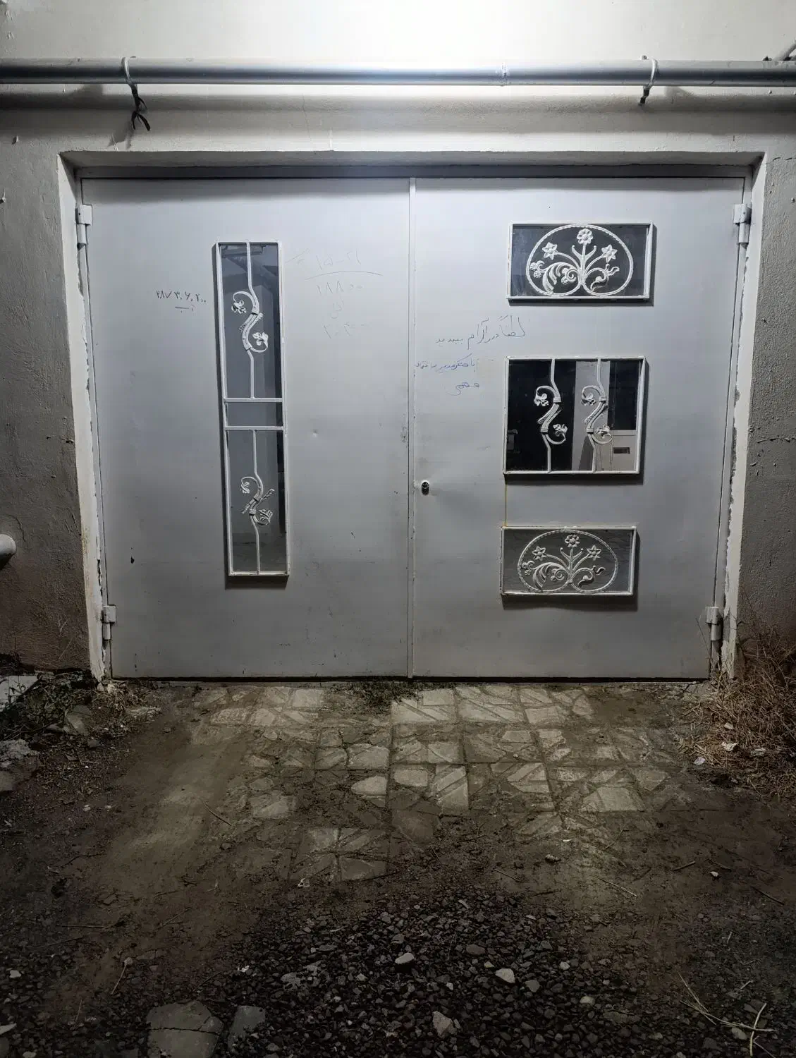 درب پارکینگ آپارتمان (۲عدد)|مصالح و تجهیزات ساختمان|ارومیه, |دیوار