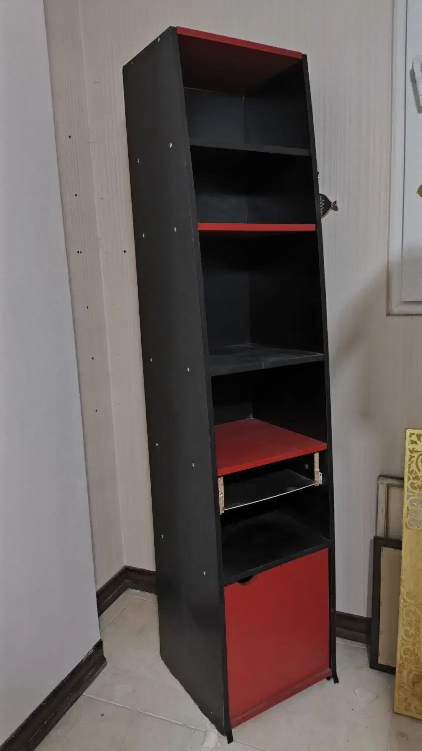 کتابخونه چوبی|کتابخانه، شلف، قفسههای دیواری|شیراز, شاهجیان|دیوار