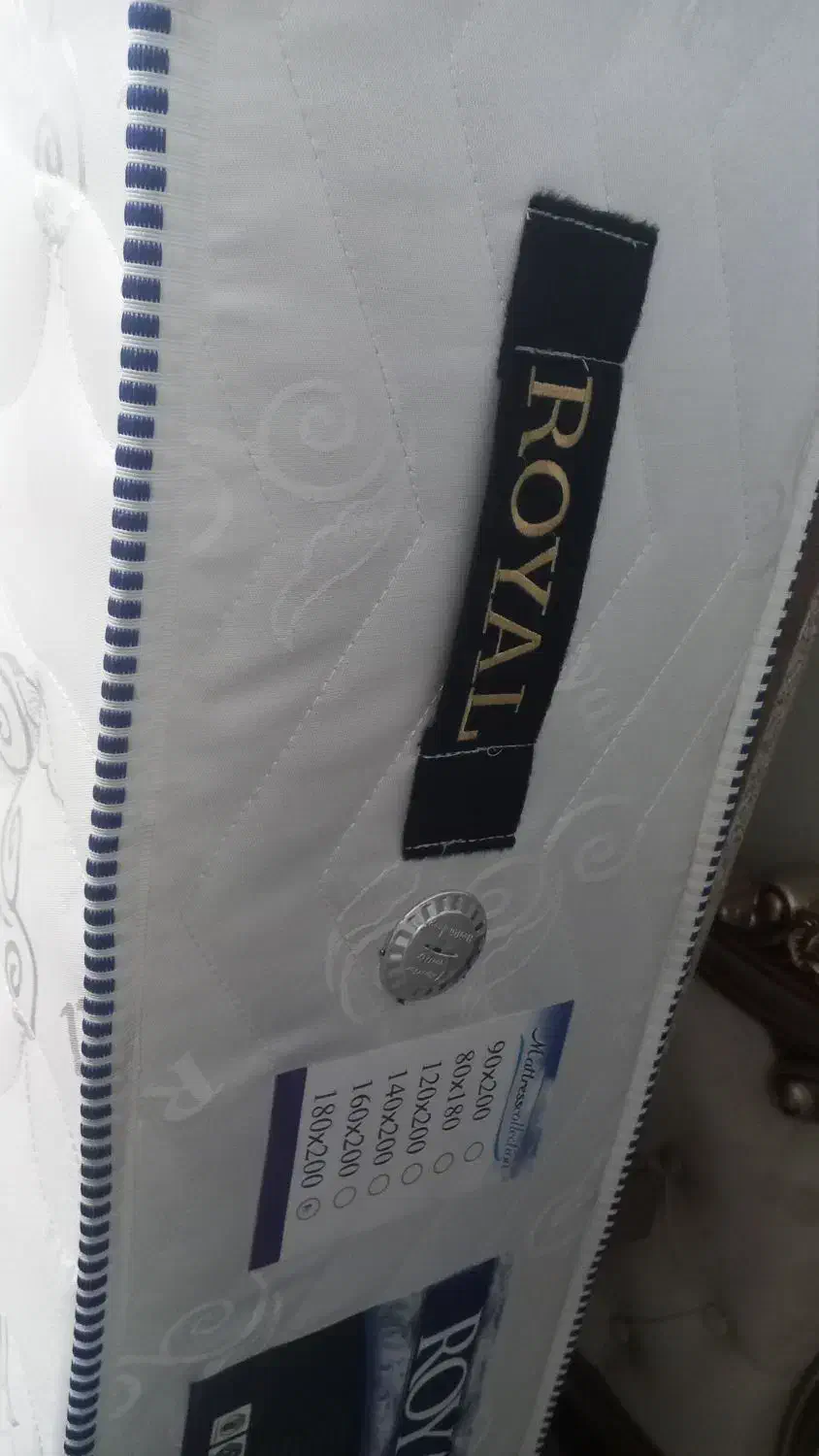 تخت خواب دو نفره کاملا نو|تخت و سرویس خواب|ری, علایین|دیوار