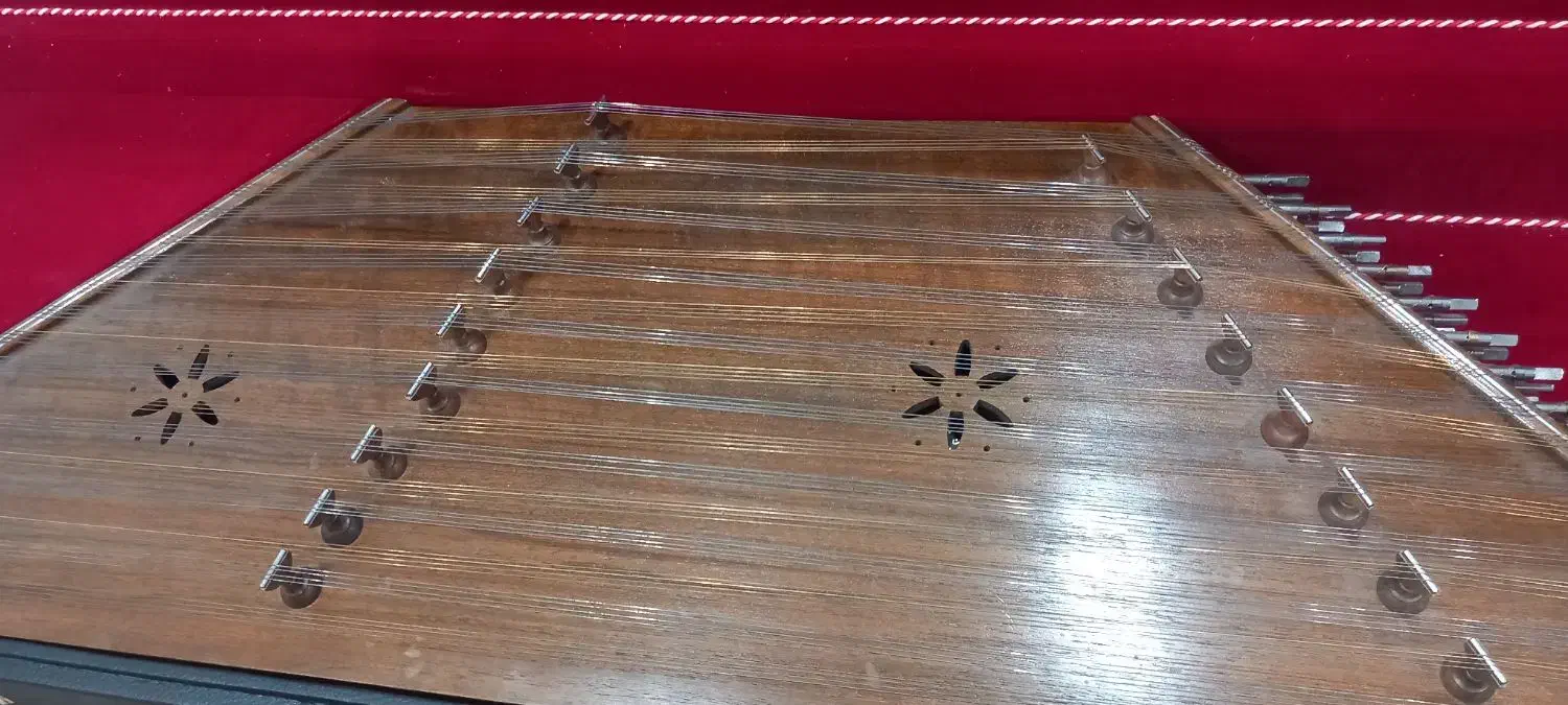 سنتور. سالم و چوب گردو|سازهای سنتی|شیراز, تاچارا|دیوار