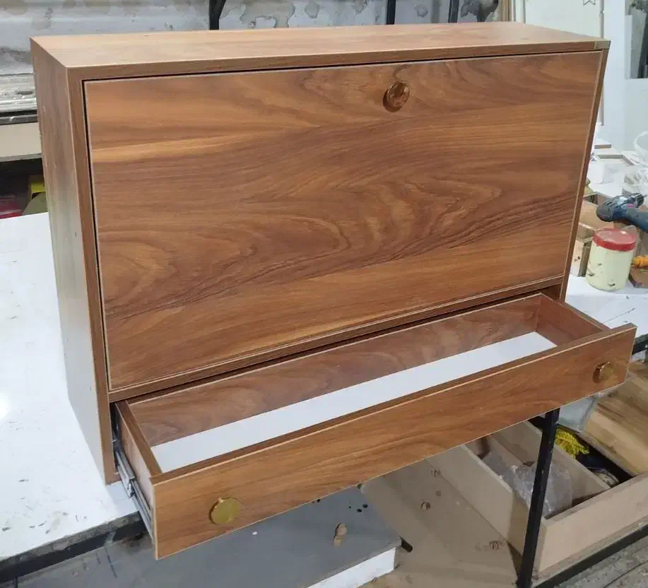 میز تحریر دیواری تاشو کشودار مدل ۰۰۳|میز تحریر و کامپیوتر|فردیس, طالقانی|دیوار