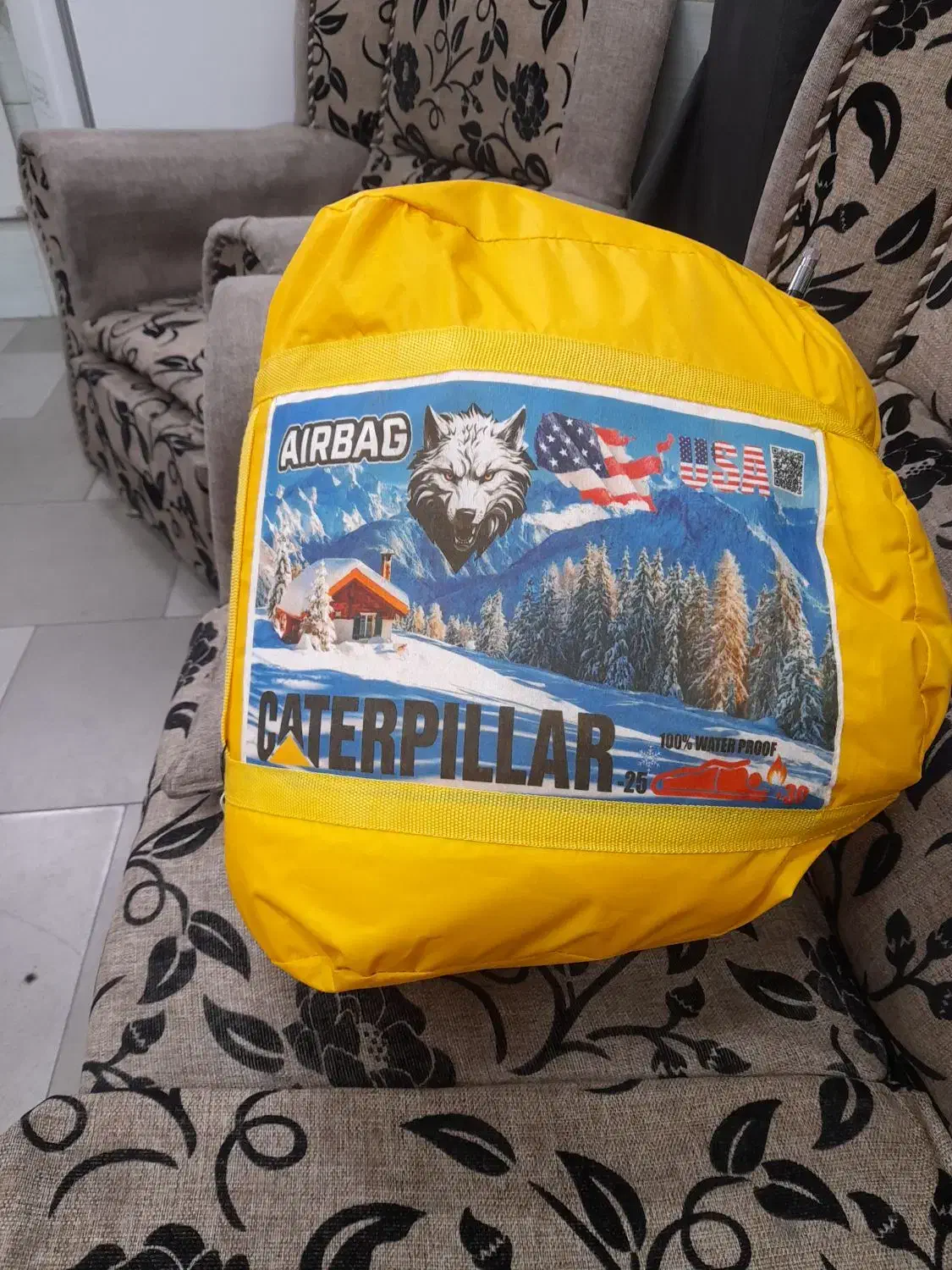 کیسه خواب کاترپیلار اصل|کوهنوردی و کمپینگ|بابل, |دیوار